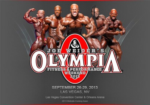 Изменено место проведения IFBB Olympia Weekend 2013