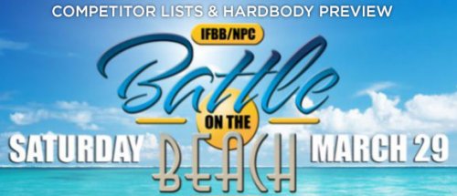 Анонс и список участников 2014 IFBB Battle on The Beach