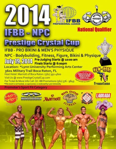Афиша шоу 2014 Prestige Crystal Cup Pro