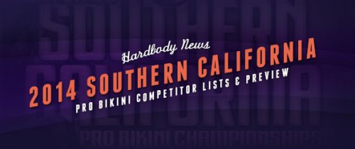 Список участниц 2014 IFBB Southern California Pro Bikini