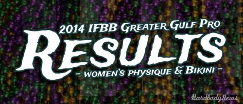 Результаты 2014 IFBB Greater Gulf Pro