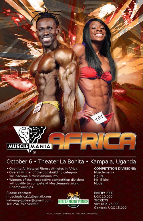 Шоу Muscle Mania теперь и в Африке
