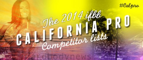 Список конкурсанток 2014 IFBB California Pro Figure