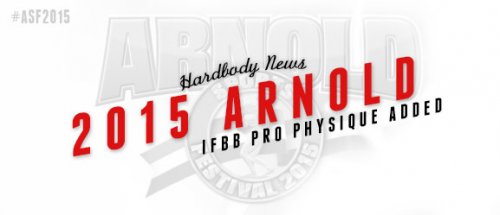 Arnold Classic 2015: добавлен класс Pro Physique