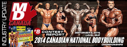 Отчет с 2014 Canadian National Bodybuilding Championships