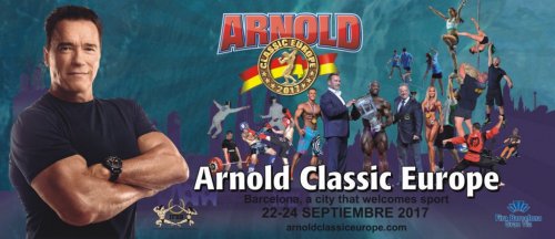 Списки участников Arnold Classic Europe 2017
