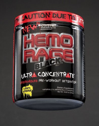 Обзор добавки Nutrex Hemo Rage Black Ultra Concentrate